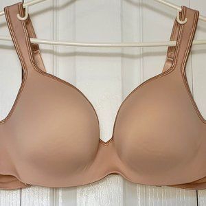 VOGLO BRA      " DANIELA "  Tie Shirt Bra     Size :  42C  Nude color